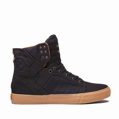 Férfi Supra SKYTOP Magasszárú Cipő HU703148 Fekete/Barna